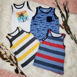 SOLD✅Bundle of 4 Tank Tops for Toddler Boy